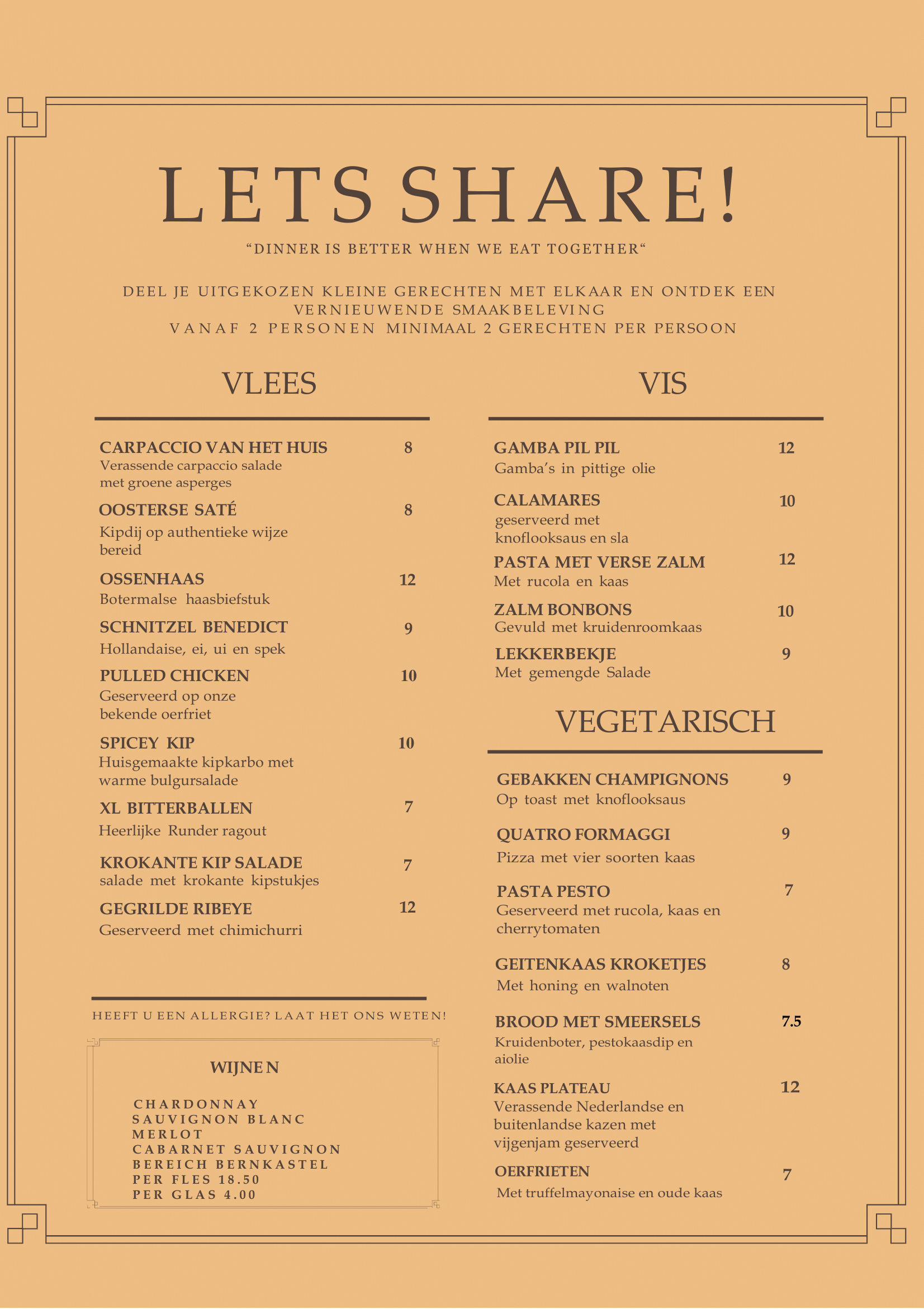 Let's share